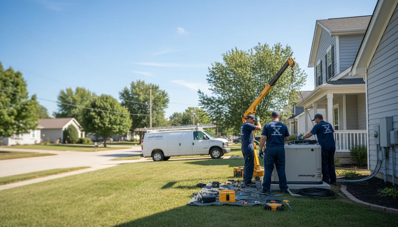 Generator Installation in Wellington, KS near me